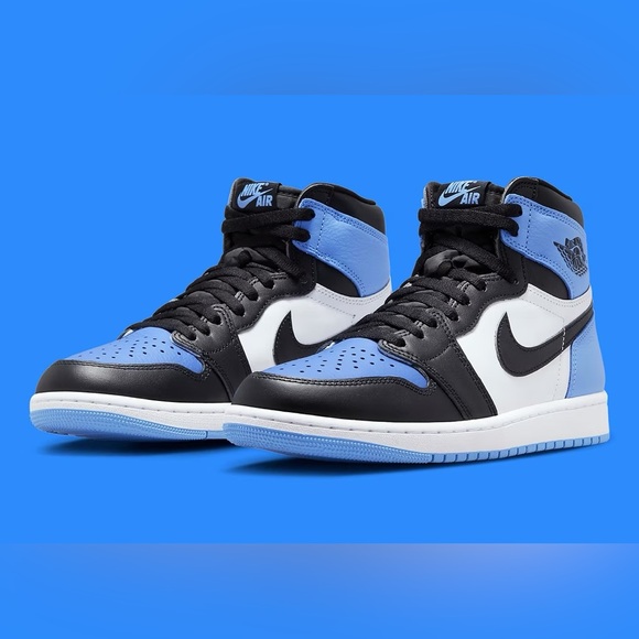 Size 9.5 - Jordan 1 Retro OG High UNC Toe (2023) University Blue/White/ Black main image 6